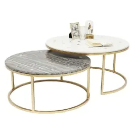 Mesa Auxiliar Redonda Mystic (2/Set) - Kare Design