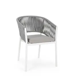 Silla Exterior Florencia Blanca - Bizzotto