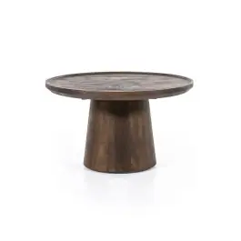 Mesa de centro Ron marrón 66x39 cm - Eleonora