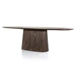 Mesa Comedor Aron Marrón 200cm - Eleonora