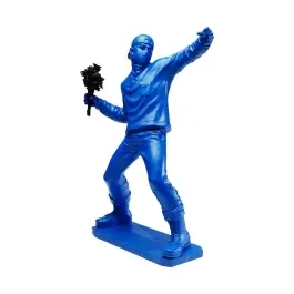 Figura Deco Street Art Bouquet Azul 67cm - Kare Design