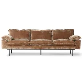 Sofá Retro Aged Gold - HKLiving
