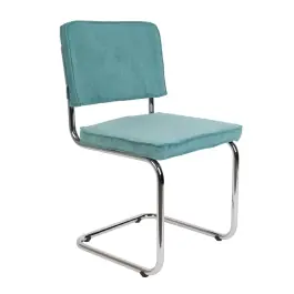 Silla Ridge Rib Azul - Zuiver