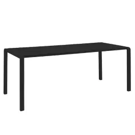 Mesa de Jardín Vondel Negra - Zuiver