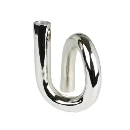 Candelabro Tubo S Plata Brillante - Zuiver