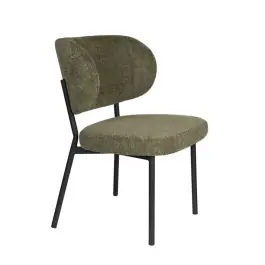 Silla Sanne Verde Gris - White Label Living