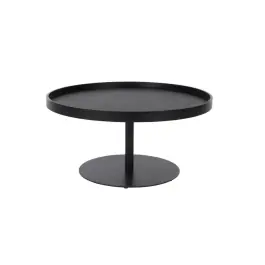 Mesa Auxiliar Yuri Negra L - White Label Living