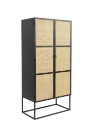 Vitrina Guuji Alta 2 Puertas - White Label Living