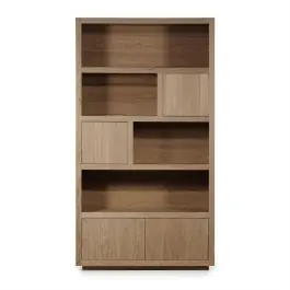 Estantería Helsinki Marrón Claro 120x220cm - Eleonora