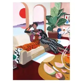 Cuadro Tiger Queen - Urban Cotton