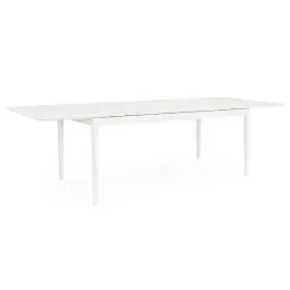 Mesa Exterior Extensible Nebula Blanco - Bizzotto
