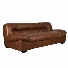 Sofá Douglas Piel Chocolate - Dutchbone