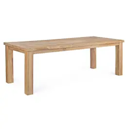 Mesa Comedor Bounty Teca Reciclada 240 cm - Bizzotto