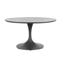 Mesa Comedor Redonda Arnold Antracita - Bizzotto