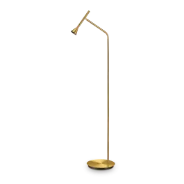 Lámpara de Pie Diesis Dorada - Ideal Lux