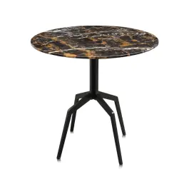 Mesa de Comedor Razor Negra Ø80 - Versmissen