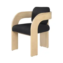 Silla de Comedor Maravi Negra - Versmissen