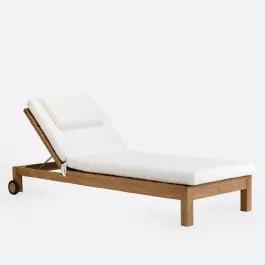Tumbona Genesis blanca - Dareels