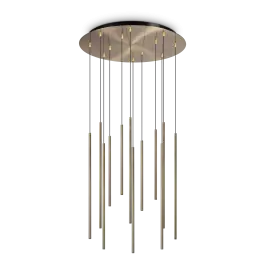 Lámpara de Techo Filo Dorada - Ideal Lux