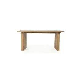 Mesa de comedor Jake marrón 180x100 cm - Eleonora