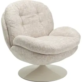 Sillón Giratorio Cosy Greige - Kare Design