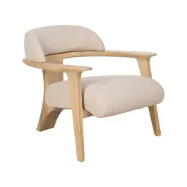 Sillón Natural Madera 68 cm - Denzzo