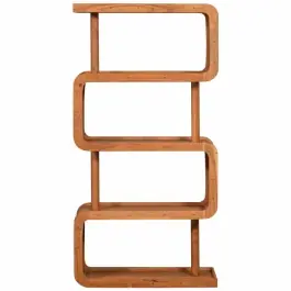 Estantería de madera natural Rattle - Woood