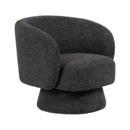Sillón gris oscuro Jaspeado - Ixia