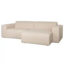 Sofá Milka 3 Plazas Arena Derecho - Zuiver