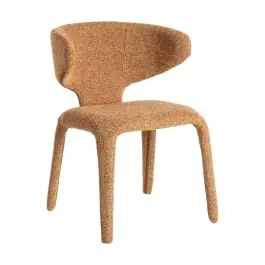Silla Jaspeada Marrón Tejido - Ixia