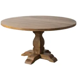 Mesa Comedor Redonda Madera Mango 150cm - Ixia