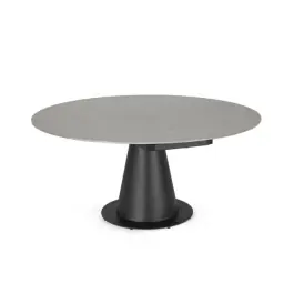 Mesa de Comedor Extensible Jami Negra - Bizzotto