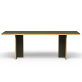 Mesa de Comedor Rectangular Verde - HKLiving