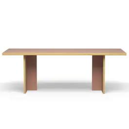 Mesa de Comedor Rectangular Rosa - HKLiving
