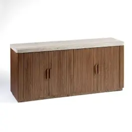 Aparador Mateo mármol gris - Crisal Decoracion