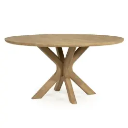 Mesa Comedor Redonda Tycho Natural - Eleonora