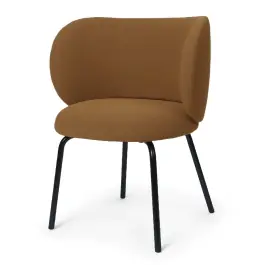 Silla Rico Black Grain - Ferm Living