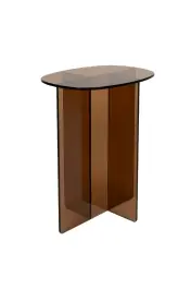 Mesa Auxiliar Linea Marrón - Zuiver