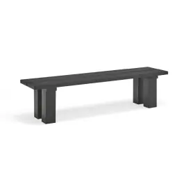 Banco Banda 180cm Pino Negro - Teulat