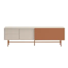 Mueble TV Nube Arcilla - Teulat