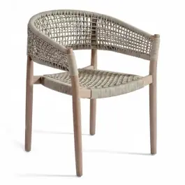Silla Exterior Ibiza Gris - Crisal Decoracion