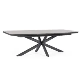 Mesa Exterior Extensible Pascal Antracita 200/260 cm - Bizzotto