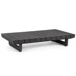 Mesa Centro Exterior Infinity Antracita - Bizzotto