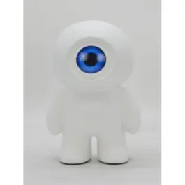 Figura deco Eye Totem Blanco 25cm - Kare Design