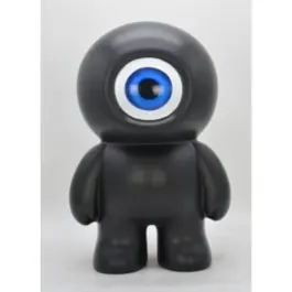 Figura deco Eye Totem Negro 45cm - Kare Design