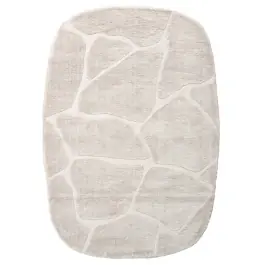Alfombra Mori Oval Blanco - Salgueiro