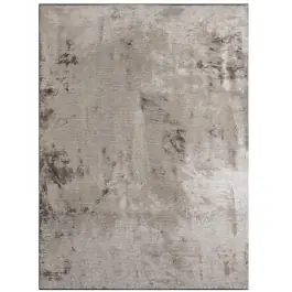 Alfombra Glam Velvet Gris - Salgueiro