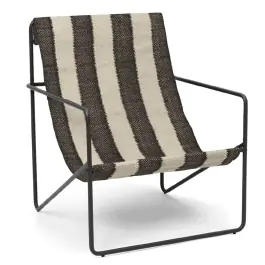 Sillón Exterior Desert Blanco / Negro - Ferm Living
