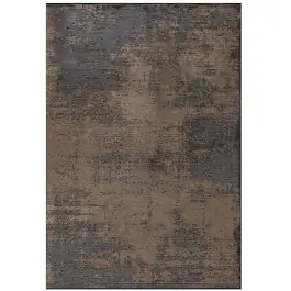 Alfombra Glam Velvet Marrón Gris - Salgueiro
