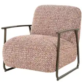 Sillón Norel Rojo Vive - Eleonora